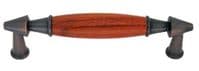 Mondeo Cabinet Drawer Handles - Beech or Rose - Copper Oxide Finish
